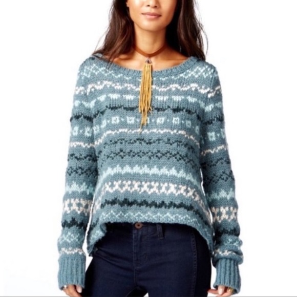 Free People Sweaters - Free People | Through the Storm Sweater Fairisle